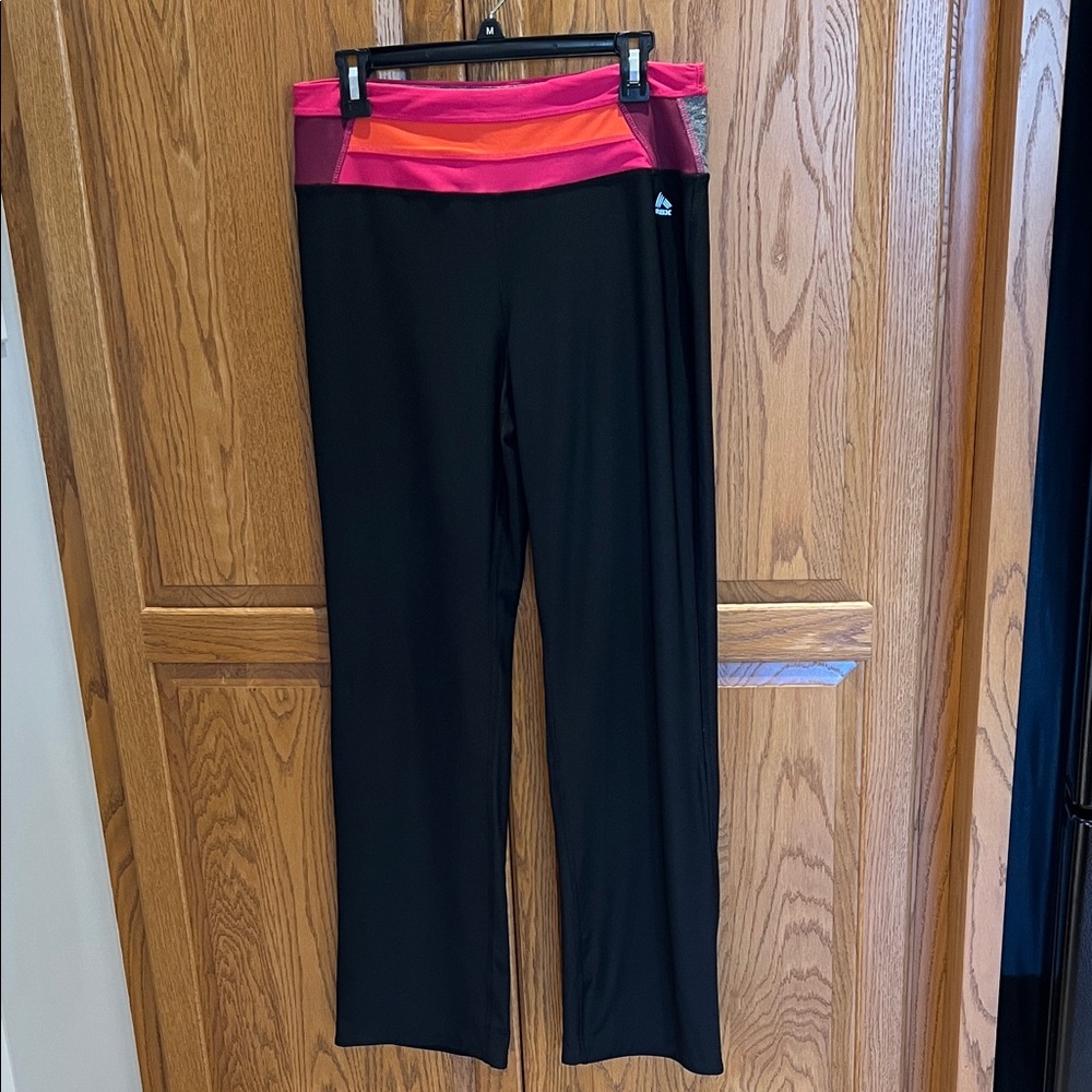 RBX Black and Pink Athletic Pants
Size L